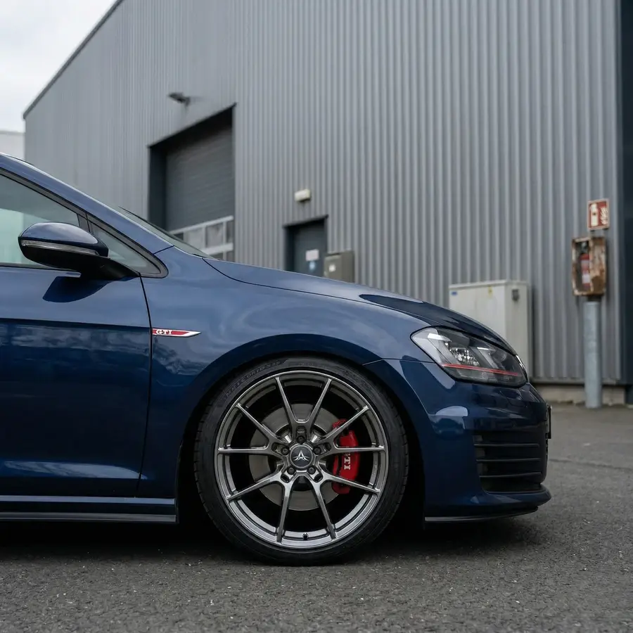 AXYS REA Gunmetal — perfil del Golf GTI